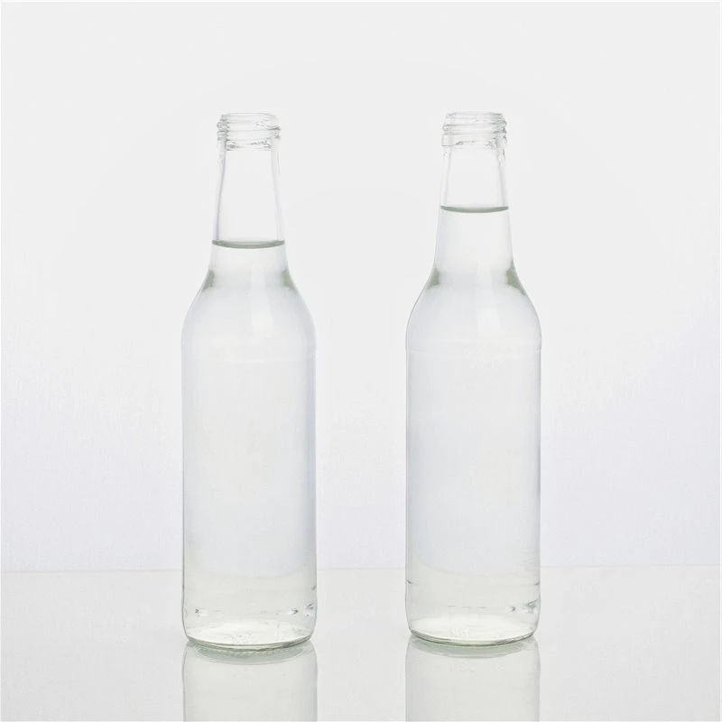 Glazen waterfles van 330 ml