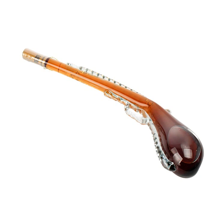 Pistool - gevormde hoge borosilicaat spirit fles