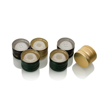 Olijfolie aluminium plastic dop